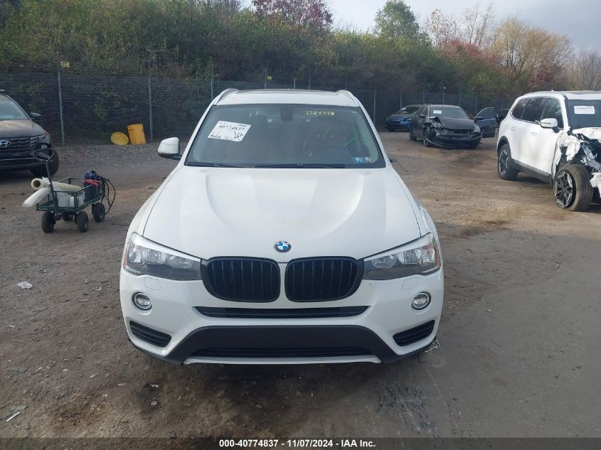 2016 BMW X3 xDrive28I VIN: 5UXWX9C54G0D84393 Lot: 40774837