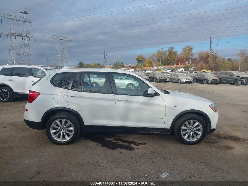 2016 BMW X3 xDrive28I VIN: 5UXWX9C54G0D84393 Lot: 40774837