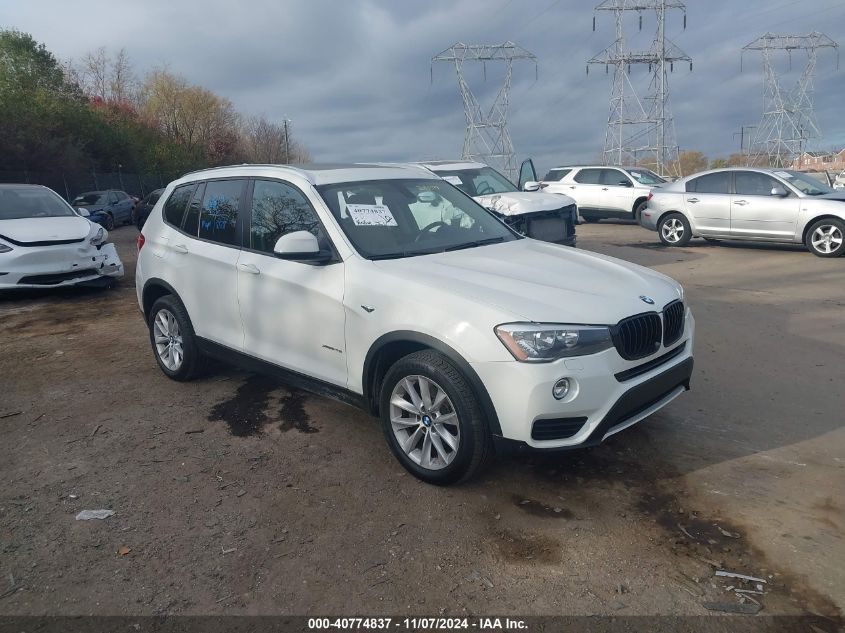 VIN 5UXWX9C54G0D84393 2016 BMW X3, Xdrive28I no.1