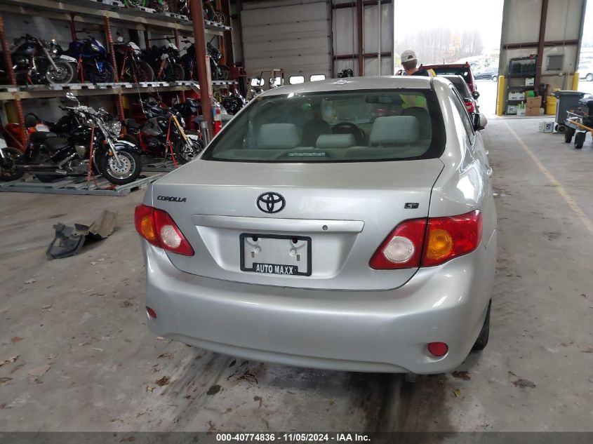 2010 Toyota Corolla Ce VIN: 2T1BU4EE7AC337507 Lot: 40774836