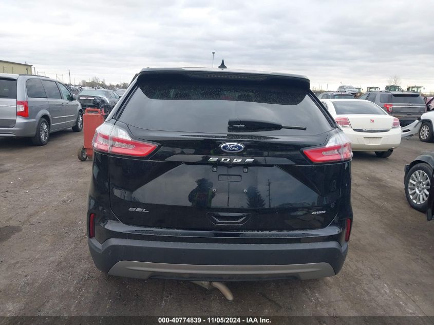 2022 Ford Edge Sel VIN: 2FMPK4J93NBA48672 Lot: 40774839