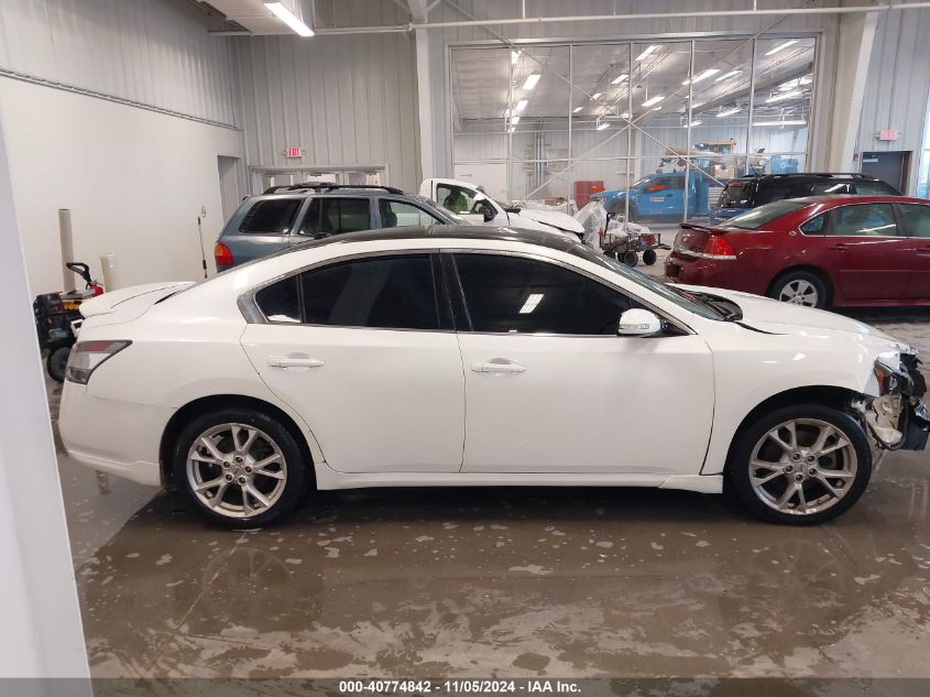 2012 Nissan Maxima 3.5 Sv VIN: 1N4AA5AP3CC814436 Lot: 40774842