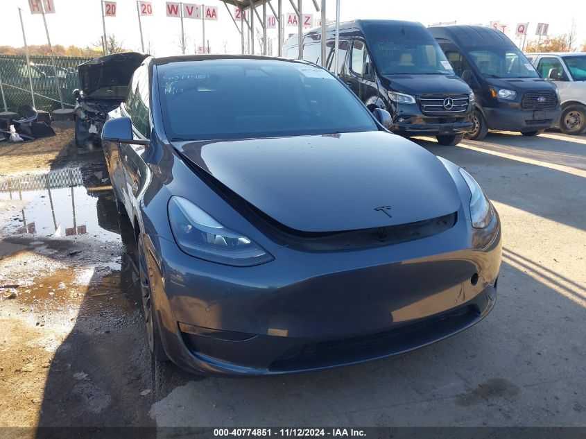 2022 TESLA MODEL Y PERFORMANCE DUAL MOTOR ALL-WHEEL DRIVE - 7SAYGDEF2NF437416