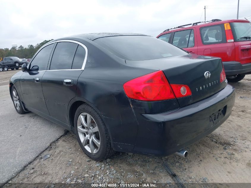 2005 Infiniti G35X VIN: JNKCV51F15M311482 Lot: 40774855