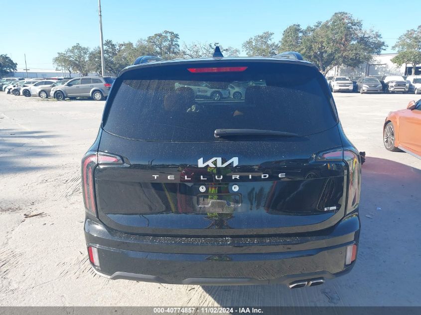 2024 Kia Telluride Sx X-Line VIN: 5XYP5DGC5RG413269 Lot: 40774857