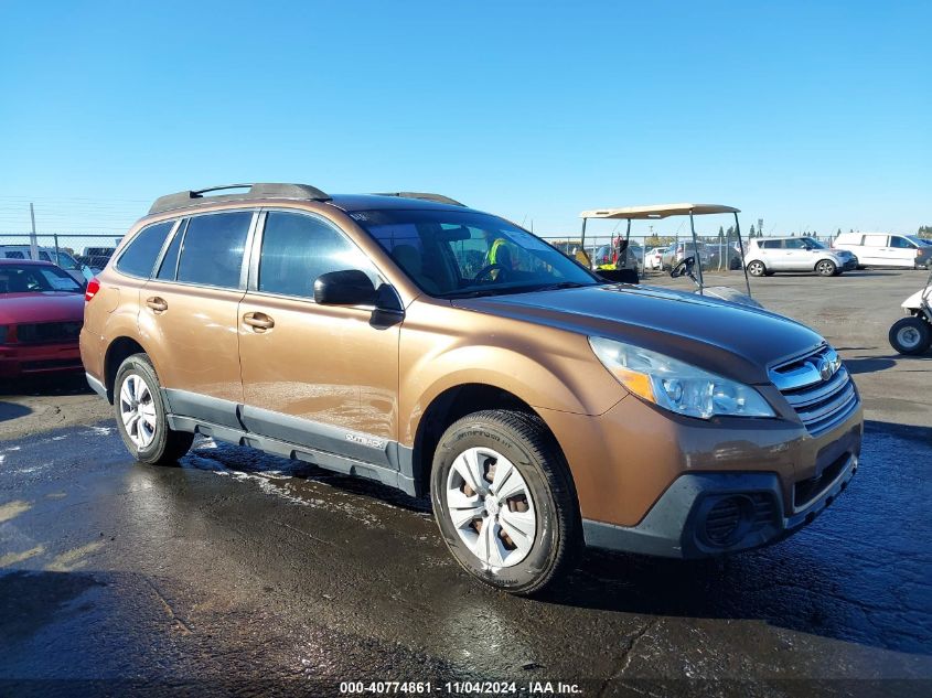 2013 Subaru Outback 2.5I VIN: 4S4BRBAC7D3227544 Lot: 40774861