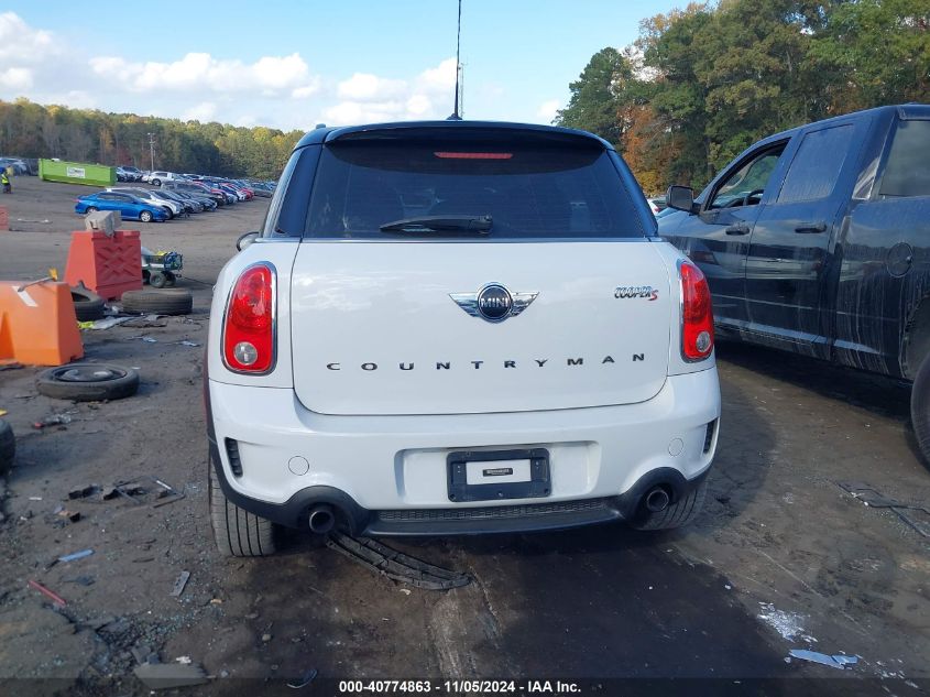 2015 Mini Countryman Cooper S VIN: WMWZC3C5XFWT06360 Lot: 40774863