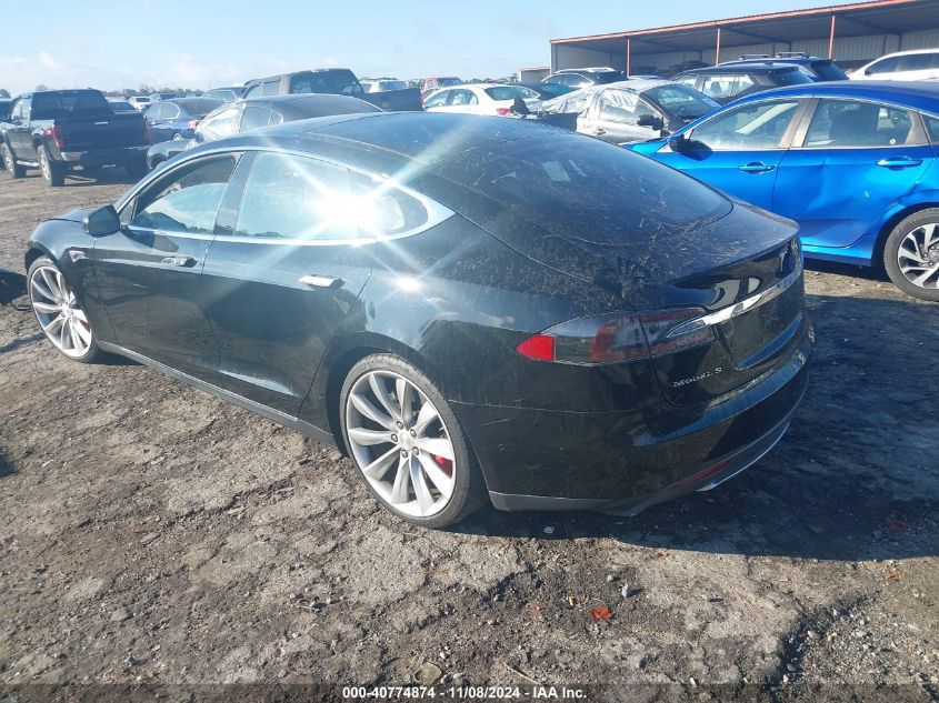 VIN 5YJSA1H24FFP68947 2015 Tesla Model S, 70D/85D/P85D no.3