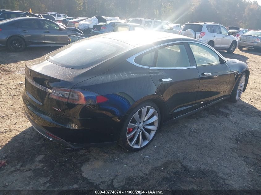 VIN 5YJSA1H24FFP68947 2015 Tesla Model S, 70D/85D/P85D no.4