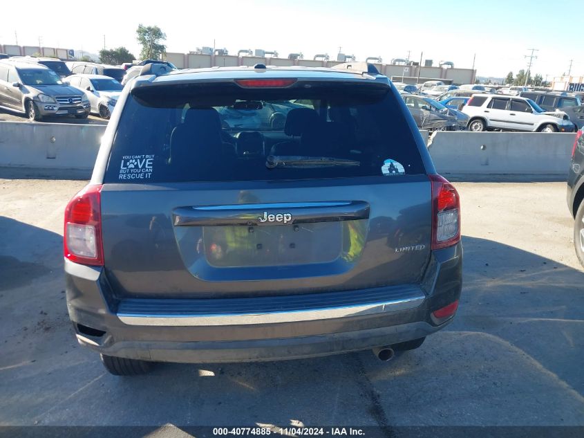 2014 Jeep Compass Limited VIN: 1C4NJCCB9ED877023 Lot: 40774885