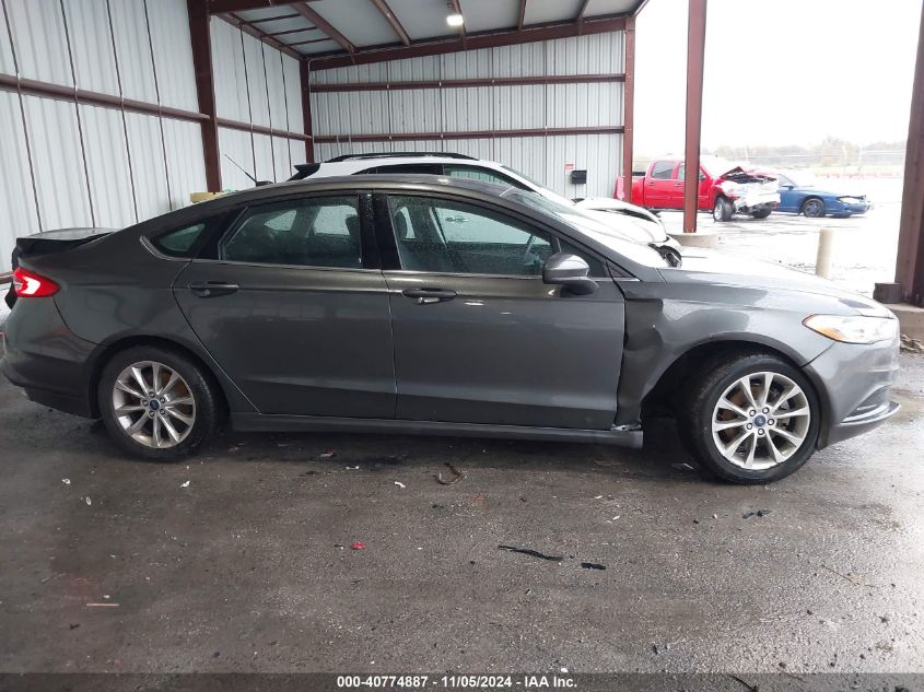 2017 Ford Fusion Se VIN: 3FA6P0H74HR224493 Lot: 40774887