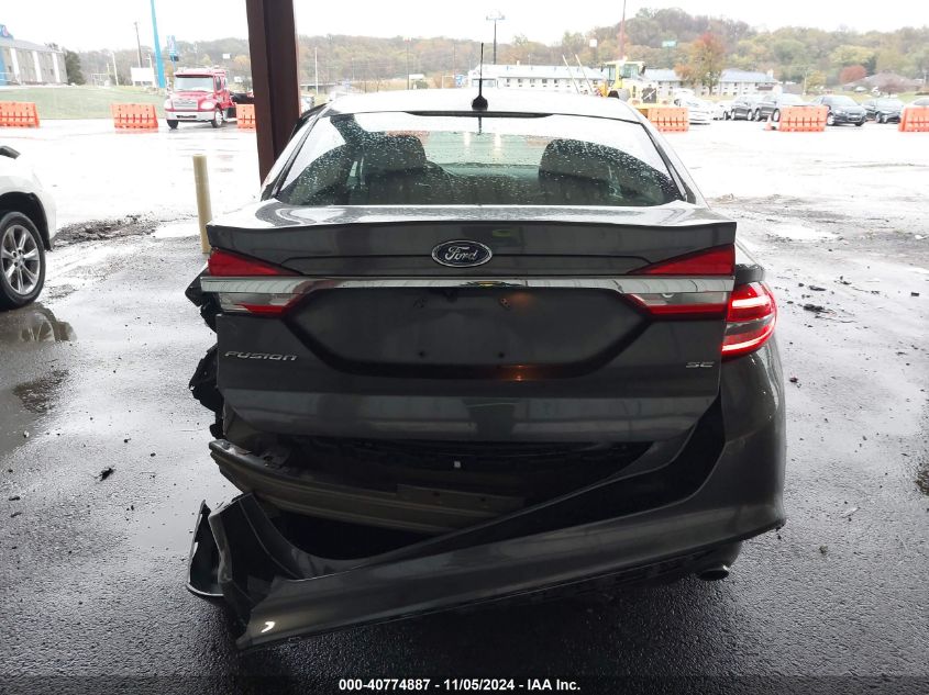 2017 Ford Fusion Se VIN: 3FA6P0H74HR224493 Lot: 40774887