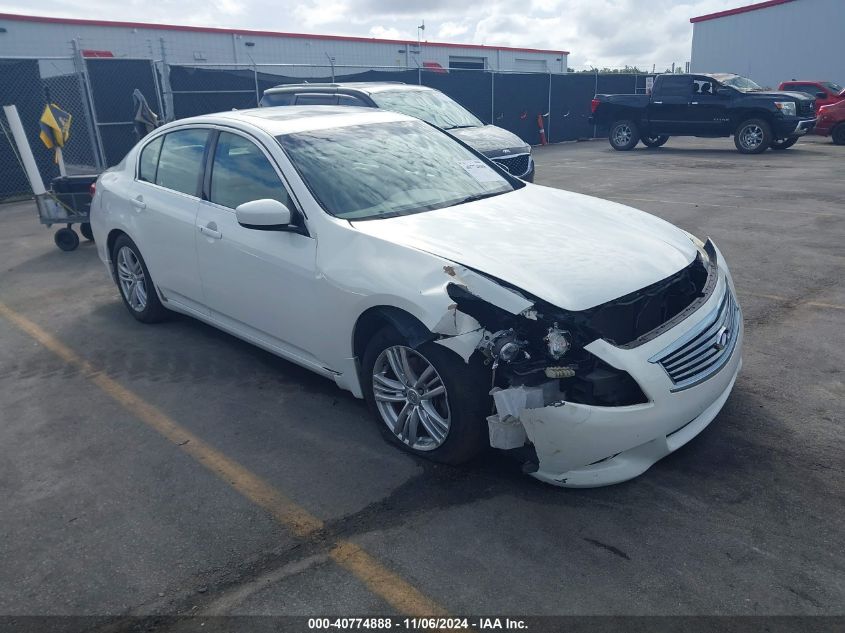 2011 Infiniti G37 Journey VIN: JN1CV6AP7BM502127 Lot: 40774888