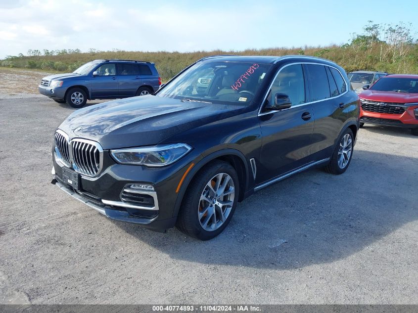 VIN 5UXCR6C54KLL26428 2019 BMW X5, Xdrive40I no.2