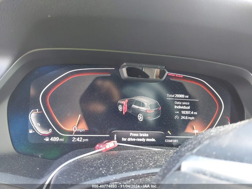 2019 BMW X5 XDRIVE40I - 5UXCR6C54KLL26428