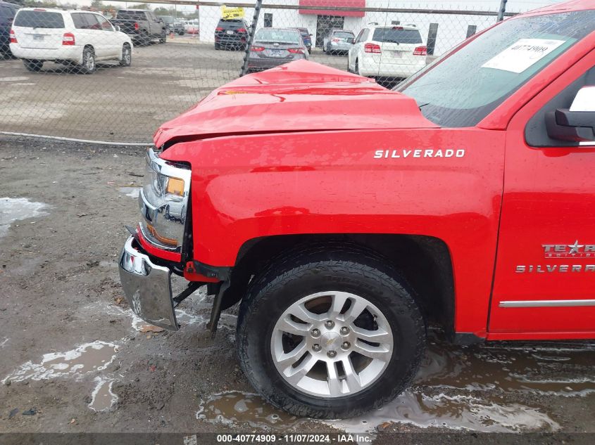 2018 Chevrolet Silverado 1500 1Lt VIN: 3GCUKREC6JG406316 Lot: 40774909