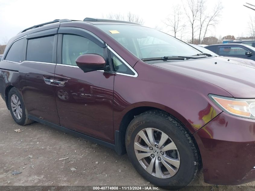 2015 Honda Odyssey Ex-L VIN: 5FNRL5H68FB064172 Lot: 40774908