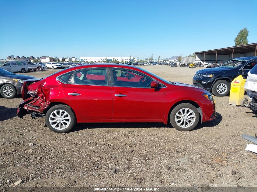 2019 Nissan Sentra Sv VIN: 3N1AB7AP3KY429812 Lot: 40774912