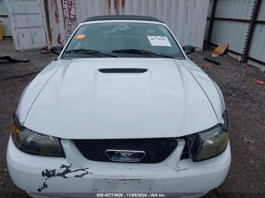 2002 Ford Mustang VIN: 1FAFP44442F163590 Lot: 40774926