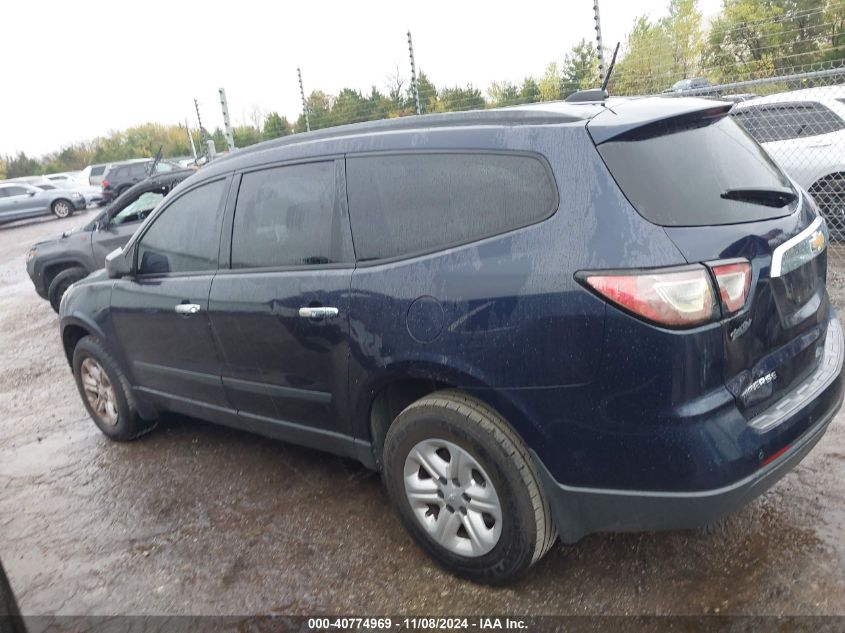 2017 Chevrolet Traverse Ls VIN: 1GNKRFED5HJ290746 Lot: 40774969