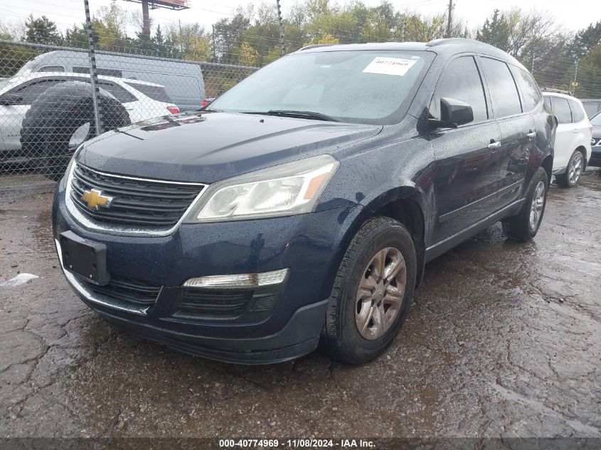 2017 Chevrolet Traverse Ls VIN: 1GNKRFED5HJ290746 Lot: 40774969