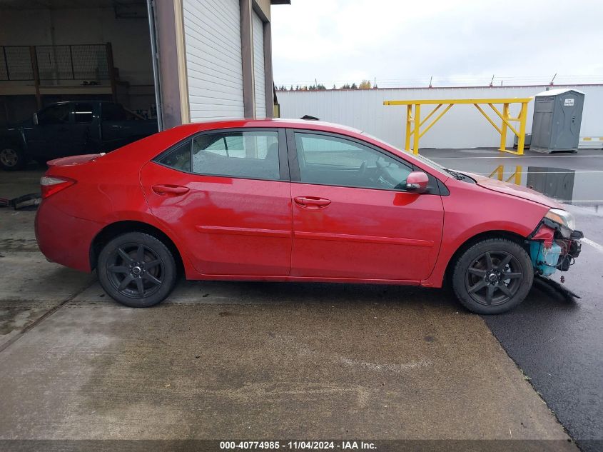 2014 Toyota Corolla S VIN: 5YFBURHEXEP148820 Lot: 40774985