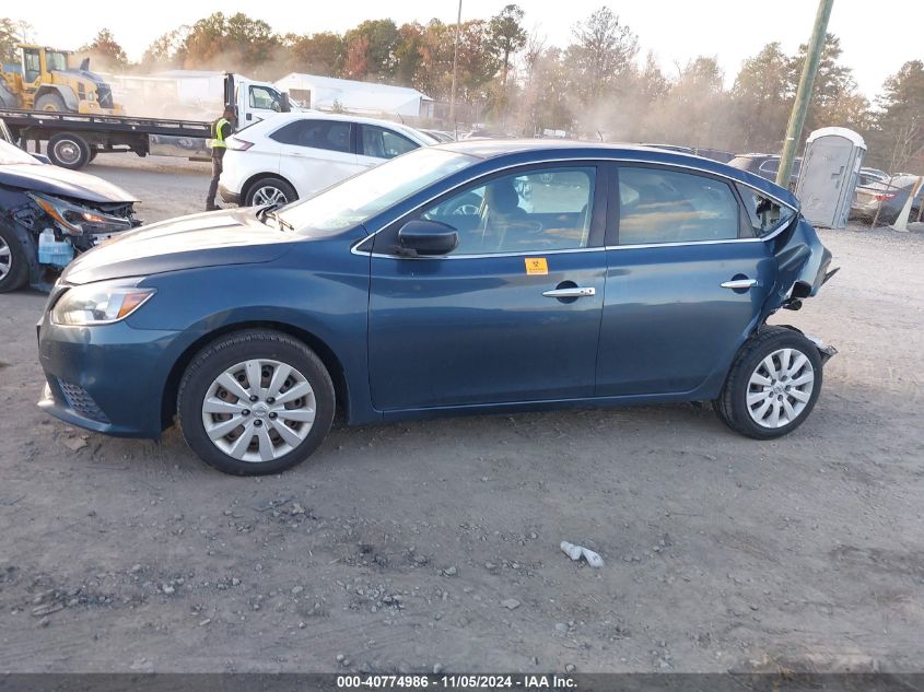 2017 Nissan Sentra Sv VIN: 3N1AB7APXHL670238 Lot: 40774986