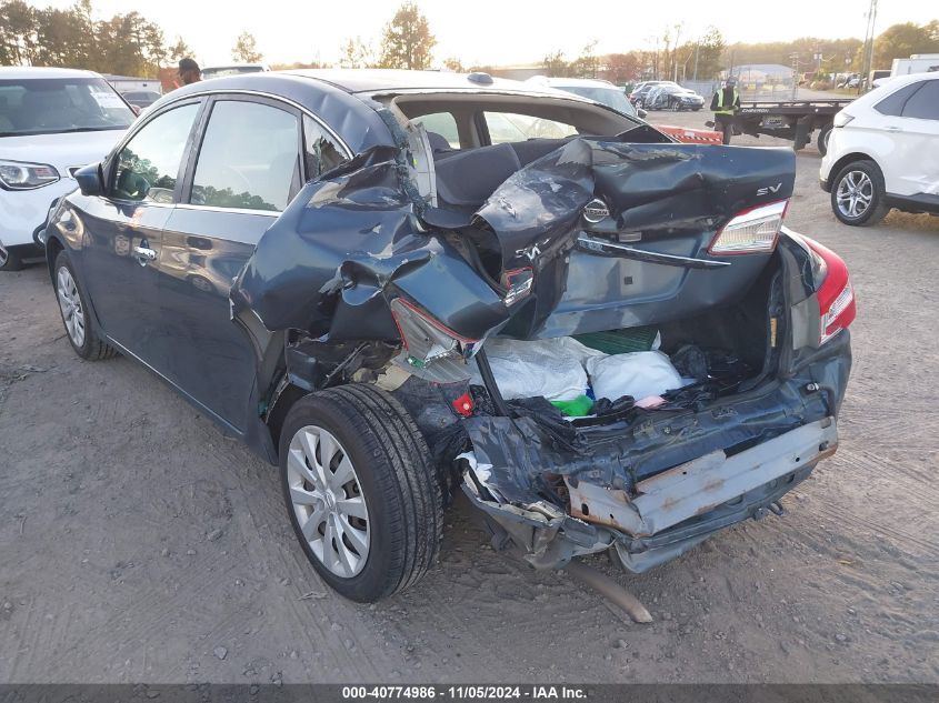 2017 Nissan Sentra Sv VIN: 3N1AB7APXHL670238 Lot: 40774986