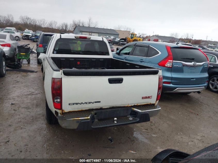 2007 GMC Canyon Sle1/Sle2/Slt/Work Truck VIN: 1GTCS19E178256297 Lot: 40774987