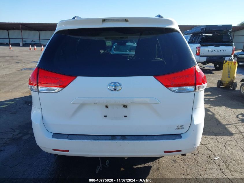 2011 Toyota Sienna Le VIN: 5TDJK3DC7BS011338 Lot: 40775020