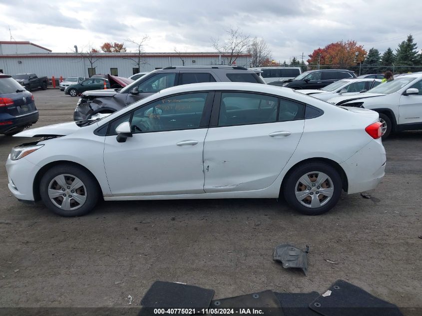 2016 Chevrolet Cruze Ls Auto VIN: 1G1BC5SM7G7264467 Lot: 40775021