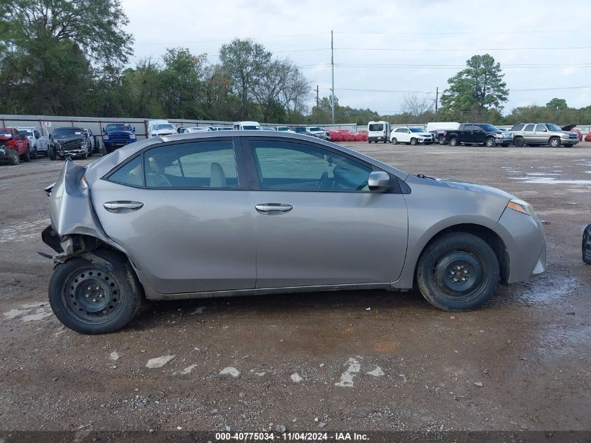 2015 Toyota Corolla Le VIN: 5YFBURHE2FP228064 Lot: 40775034