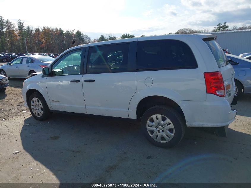 2019 Dodge Grand Caravan Se VIN: 2C7WDGBG6KR795391 Lot: 40775073