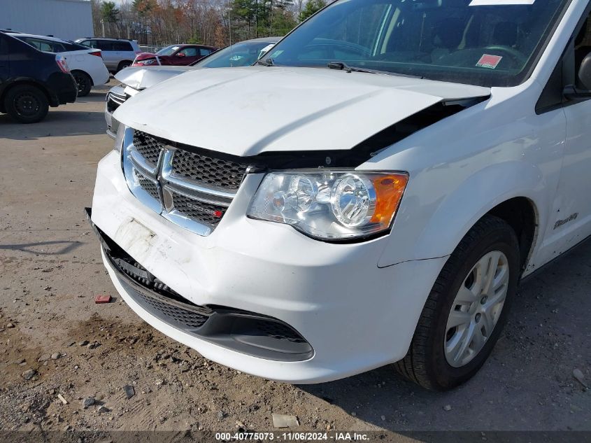 2019 Dodge Grand Caravan Se VIN: 2C7WDGBG6KR795391 Lot: 40775073