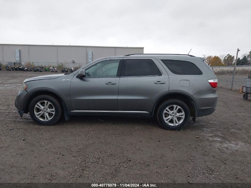 2012 Dodge Durango Sxt VIN: 1C4RDJAG9CC100128 Lot: 40775079