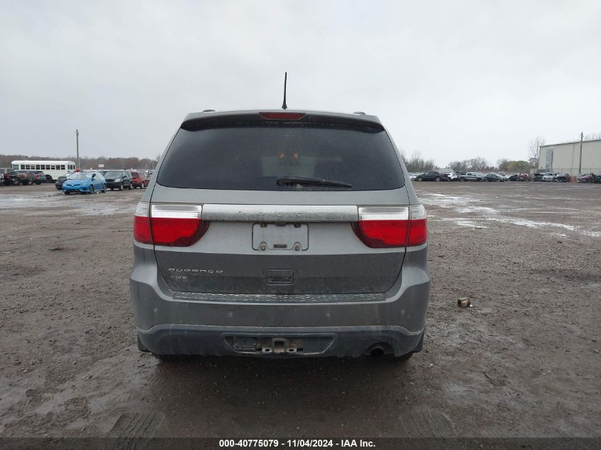 2012 Dodge Durango Sxt VIN: 1C4RDJAG9CC100128 Lot: 40775079