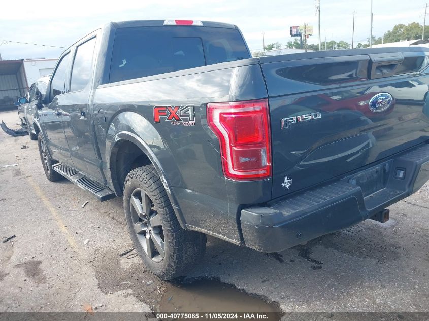 VIN 1FTEW1EG0GKE11347 2016 Ford F-150, Lariat no.3