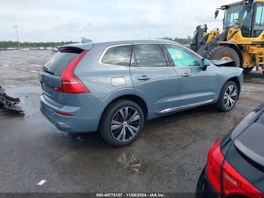 2022 Volvo Xc60 B5 Inscription VIN: YV4L12DL2N1977715 Lot: 40775107