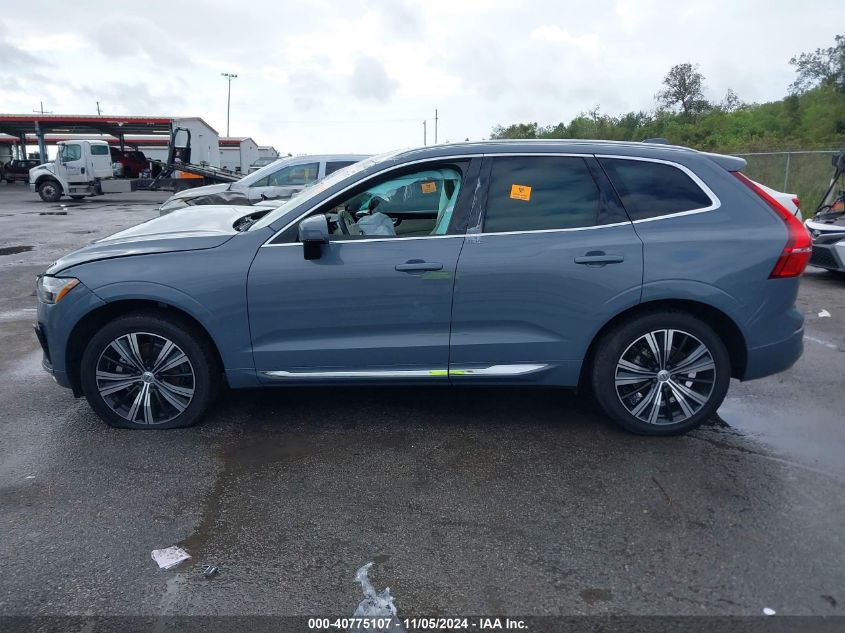 2022 Volvo Xc60 B5 Inscription VIN: YV4L12DL2N1977715 Lot: 40775107