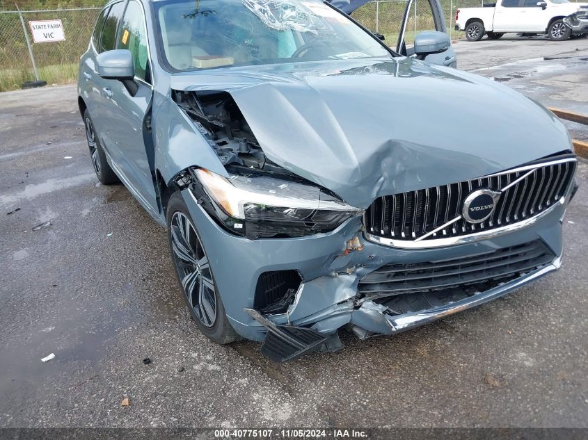 2022 Volvo Xc60 B5 Inscription VIN: YV4L12DL2N1977715 Lot: 40775107