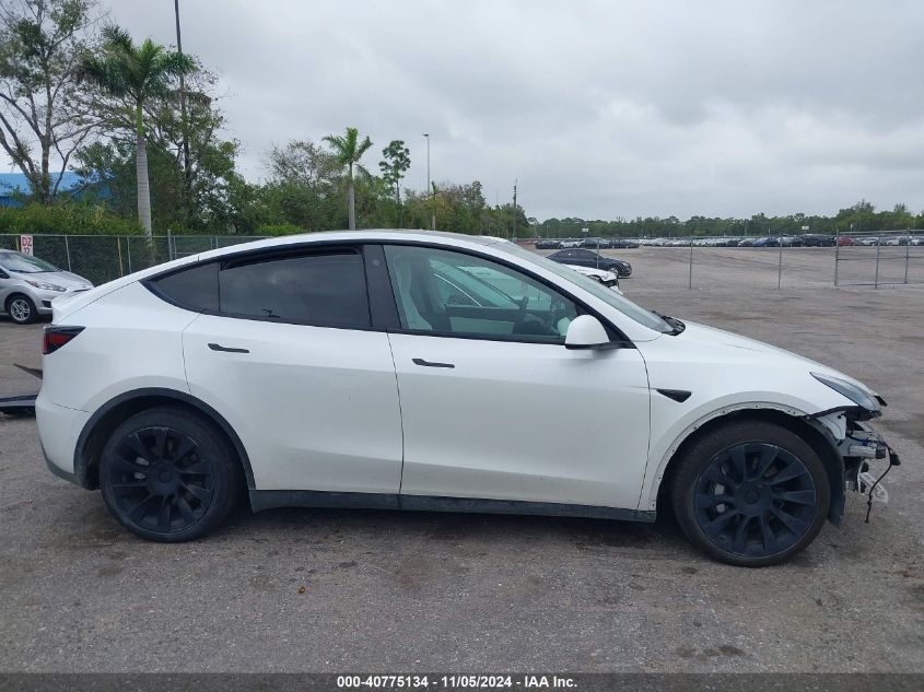 2021 TESLA MODEL Y LONG RANGE DUAL MOTOR ALL-WHEEL DRIVE - 5YJYGDEE1MF243687