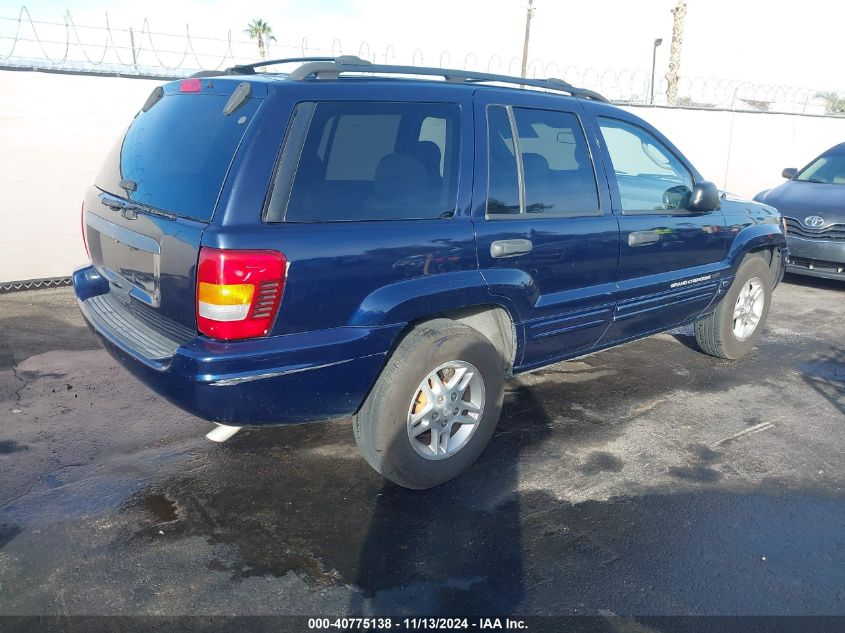 2004 Jeep Grand Cherokee Laredo VIN: 1J4GX48S34C340636 Lot: 40775138