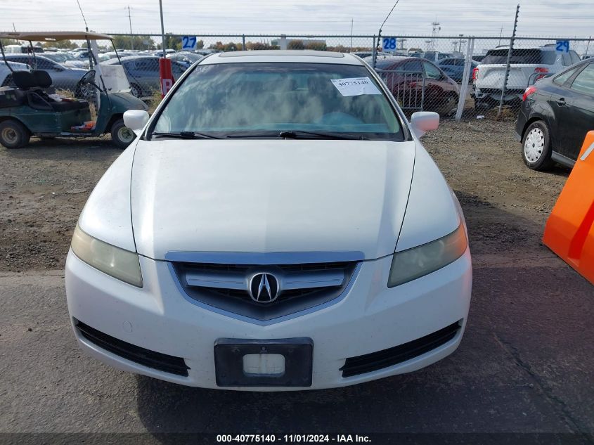 2006 Acura Tl VIN: 19UUA66246A050916 Lot: 40775140