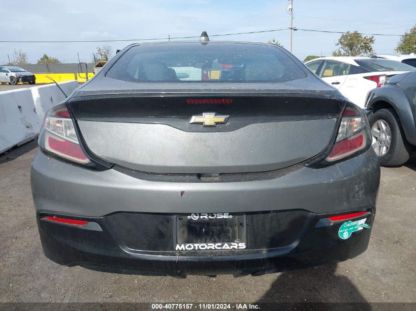 2017 Chevrolet Volt Lt VIN: 1G1RC6S58HU120457 Lot: 40775157