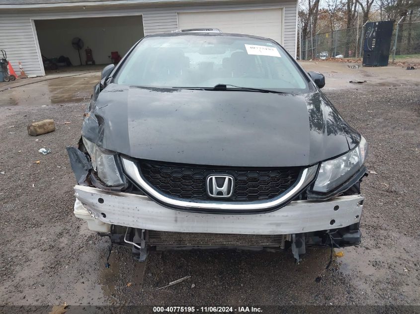 2013 Honda Civic Ex-L VIN: 19XFB2F91DE005694 Lot: 40775195