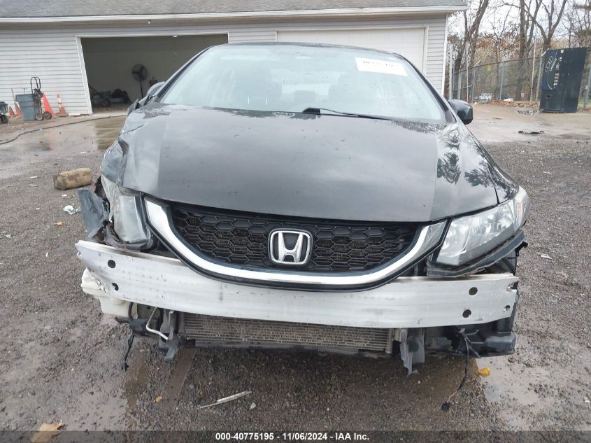 2013 Honda Civic Ex-L VIN: 19XFB2F91DE005694 Lot: 40775195