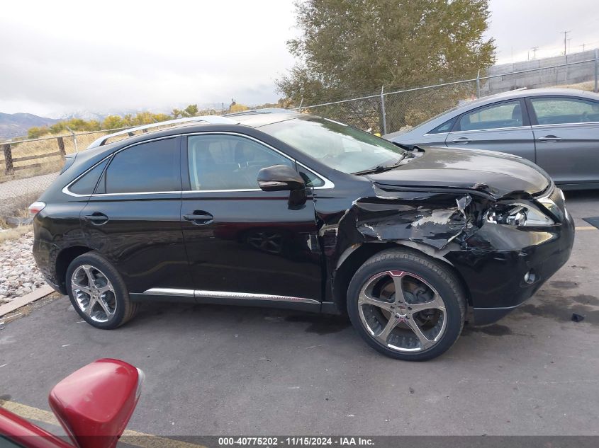 2010 Lexus Rx 350 VIN: JTJZK1BAXA2001558 Lot: 40775202