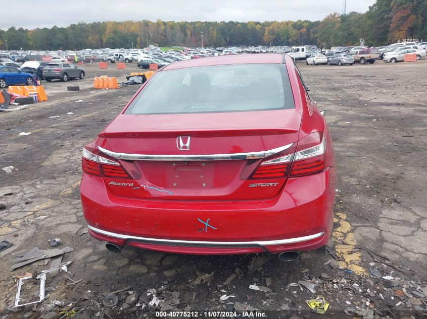 2017 Honda Accord Sport VIN: 1HGCR2F55HA048778 Lot: 40775212