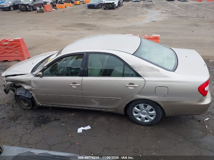 2003 Toyota Camry Le VIN: 4T1BE32K33U731217 Lot: 40775216