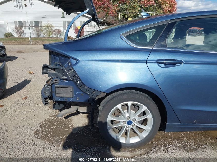 2019 Ford Fusion Hybrid Se VIN: 3FA6P0LU5KR168567 Lot: 40775218